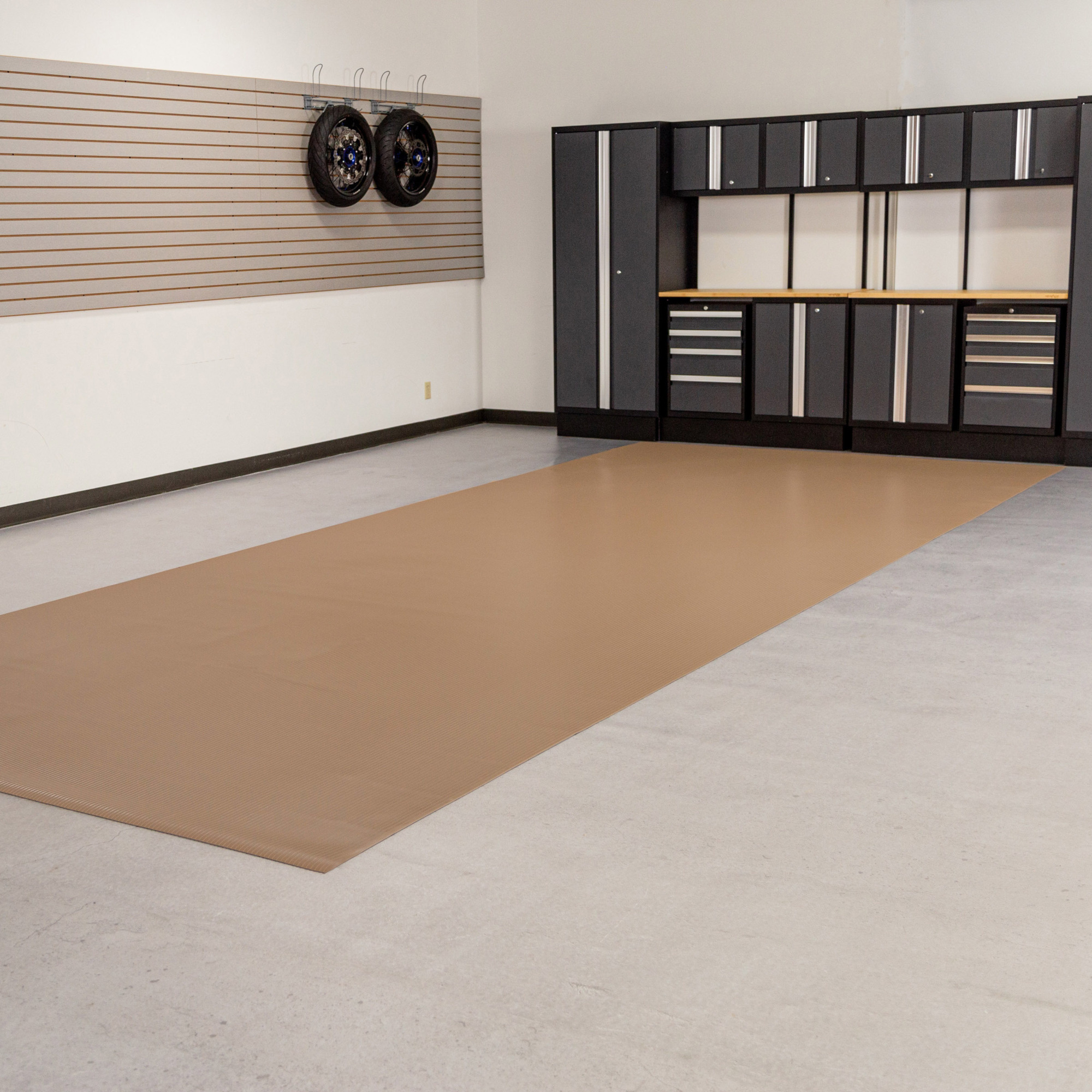 G-Floor, Vinyl Floor Protector Mat, Coverage Area 127.5 ft², Model# GF55RB717SN